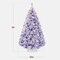 Best Choice Products Artificial Flocked Christmas Tree, Pre-Lit Holiday Décor w/ Twinkle Lights - 6ft